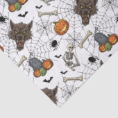 🐺 Werewolf Halloween Tissue Paper 🎃 💀 Seidenpapier (Ausschnitt)