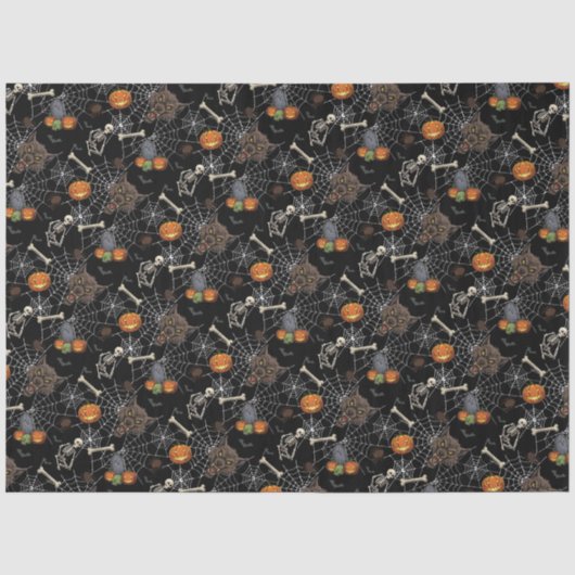 🐺 Werewolf Halloween Tissue Paper 🎃 💀 Seidenpapier (Vorderseite)