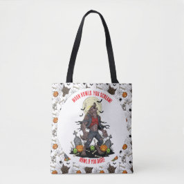 🐺 Werewolf Halloween Tote 🎃 💀 Tasche