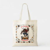 🐺 Werewolf Halloween Tote 🎃 💀 Tragetasche (Rückseite)
