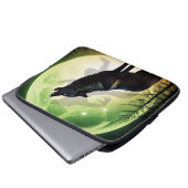 Werewolf Howl Laptopschutzhülle (Vorne Knopf)