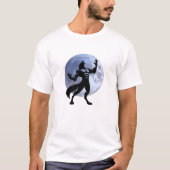 Werewolf Howling - Vollmond T-Shirt (Vorderseite)