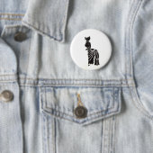 Werewolf in einem extravaganten Kleid Button (Beispiel)