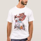 Werewolf in einem Willys T-Shirt (Vorderseite)