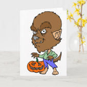 Werewolf Karte (Gelbe Blume)