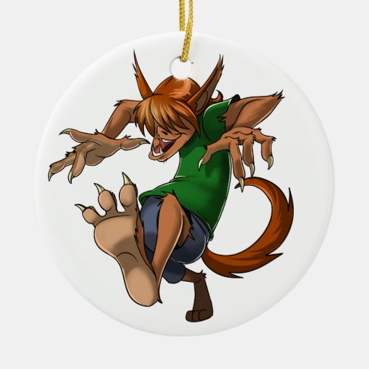 Werewolf Keramikornament (Vorne)