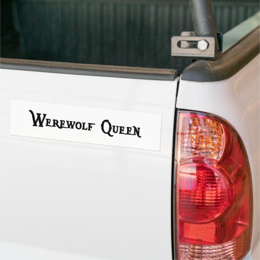 Werewolf-Königin-Autoaufkleber Autoaufkleber (Auf Lkw)