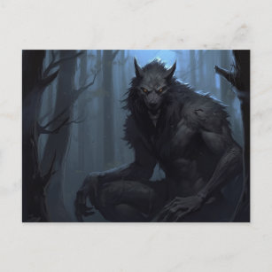 Werewolf Lycan Postkarte
