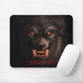 Werewolf (Lycanthropy) Mousepad (Mit Mouse)