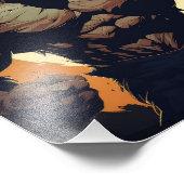 Werewolf Monster Fotodruck (Ecke)