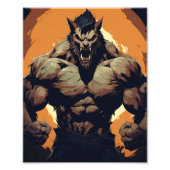 Werewolf Monster Fotodruck (Vorne)