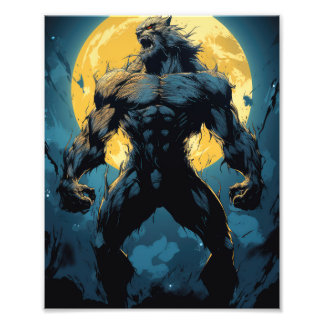 Werewolf Monster Fotodruck