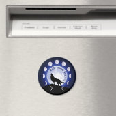 Werewolf Moon Phase Magnet (In Situ (Geschirrspüler))