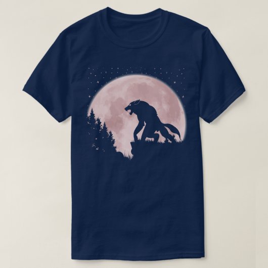 Werewolf Moon T-Shirt (Design vorne)