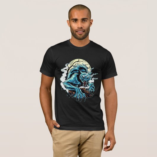 Werewolf Moon T-Shirt (Vorne ganz)