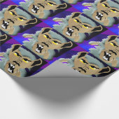 Werewolf-Packpapier Geschenkpapier (Ecke)