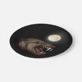 Werewolf-PapierTeller Pappteller (Schrägansicht)