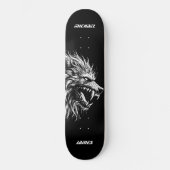 Werewolf Personalized Skateboard (Vorderseite)