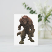 Werewolf Postcards Postkarte (Stehend Vorderseite)