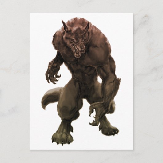 Werewolf Postcards Postkarte (Vorderseite)
