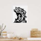Werewolf Poster (Küche)