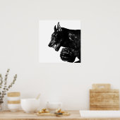 Werewolf Poster (Küche)