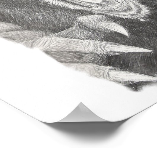 Werewolf Poster (Ecke)