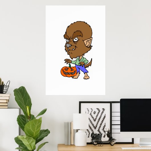 Werewolf Poster (Heimbüro)