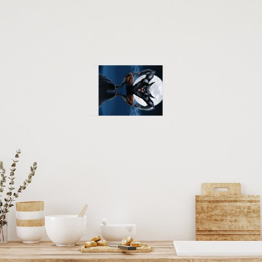 Werewolf Poster (Küche)