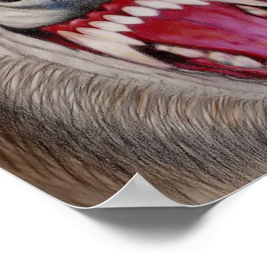 Werewolf Poster (Ecke)