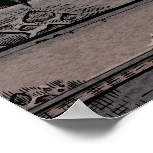 Werewolf-Poster Poster (Ecke)