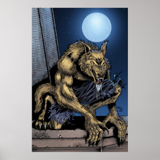 Werewolf-Poster Poster