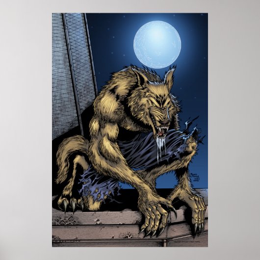 Werewolf-Poster Poster (Vorne)