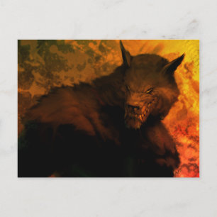 Werewolf Postkarte