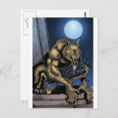 Werewolf Postkarte (Vorne/Hinten)