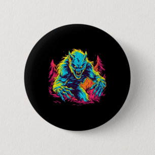 Werewolf Pranks - Lunar Mischief zu Halloween Button