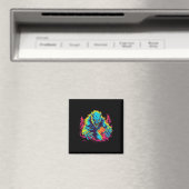 Werewolf Pranks - Lunar Mischief zu Halloween Magnet (In Situ (Geschirrspüler))
