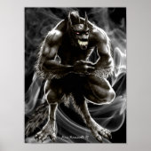 Werewolf Print Poster (Vorne)
