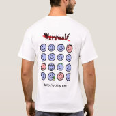 Werewolf-Serra-Shirt T-Shirt (Rückseite)