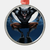 Werewolf Silbernes Ornament (Vorne)