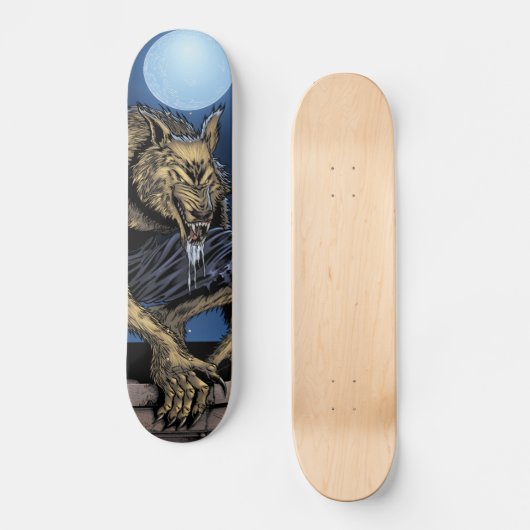 Werewolf-Skateboard Skateboard (Vorderseite)