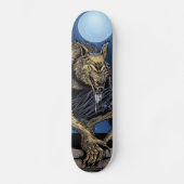 Werewolf-Skateboard Skateboard (Vorderseite)