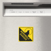 Werewolf Square Magnet (In Situ (Geschirrspüler))
