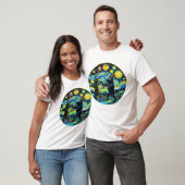 Werewolf Starry Night Van Gogh T - Shirt - Funny & (Unisex)