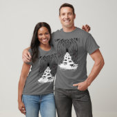 Werewolf Transformation Footprints T-Shirt (Unisex)