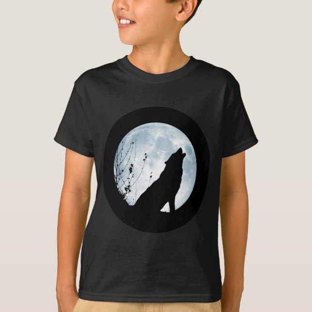 Werewolf-Vollmond-Shirt T-Shirt (Vorderseite)