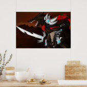 Werewolf Warriors Poster (Küche)