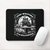 Werewolf Wartete gerade zu Halloween Spooky Beängs Mousepad (Mit Mouse)
