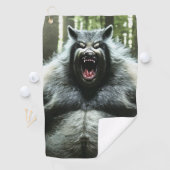 Werewolf Who Ate The Whole Village Golf Handtuch (Insitu)