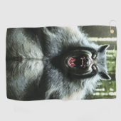 Werewolf Who Ate The Whole Village Golf Handtuch (Horizontal)